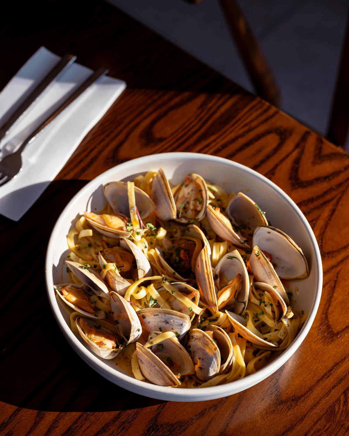 Cloudy Bay Clam Fettuccine